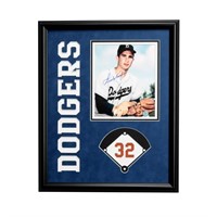 Sandy Koufax L.A Dodgers 20x16 Framed signed GFA