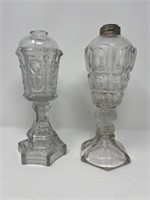 2 Early Oil Lamps