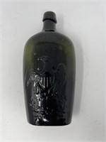 Dark Green Liberty Eagle Willington Glass Co.,