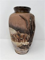 Art Pottery Vase Signed Rick Wisecarver Wihoa's,