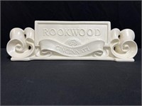 Present Day Rookwood Pottery Dealer Sign,