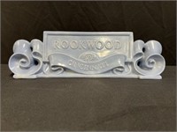 Rookwood Pottery Dealer Sign, Dated 1992 13"L