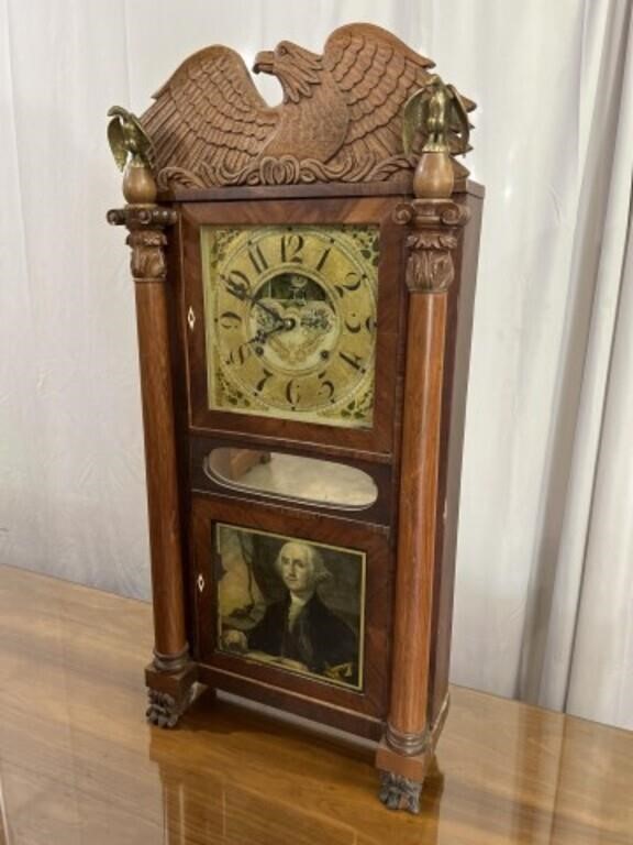 Early Weight Clock by Birge, Mallory & Co.,