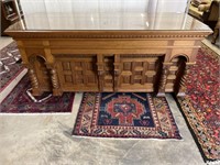 Beautiful Desk with Glass Top, This Desk was