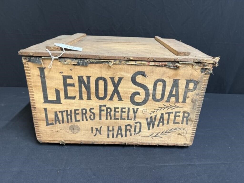 Wooden Lenox Soap Box 11"H x 16" x 19"