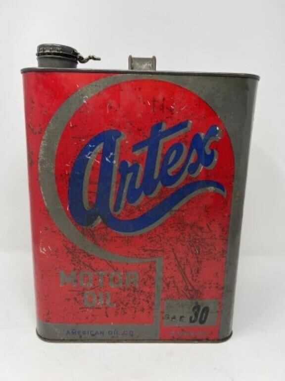 Artex 2 Gallon Motor Oil Can