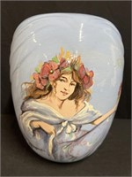 Art Pottery Vase Signed Rick Wisecarver 1995