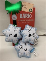 (12xbid)Bark 3pk Small Dogs Toy