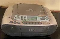 Sony brand AM/FM CD/R radio