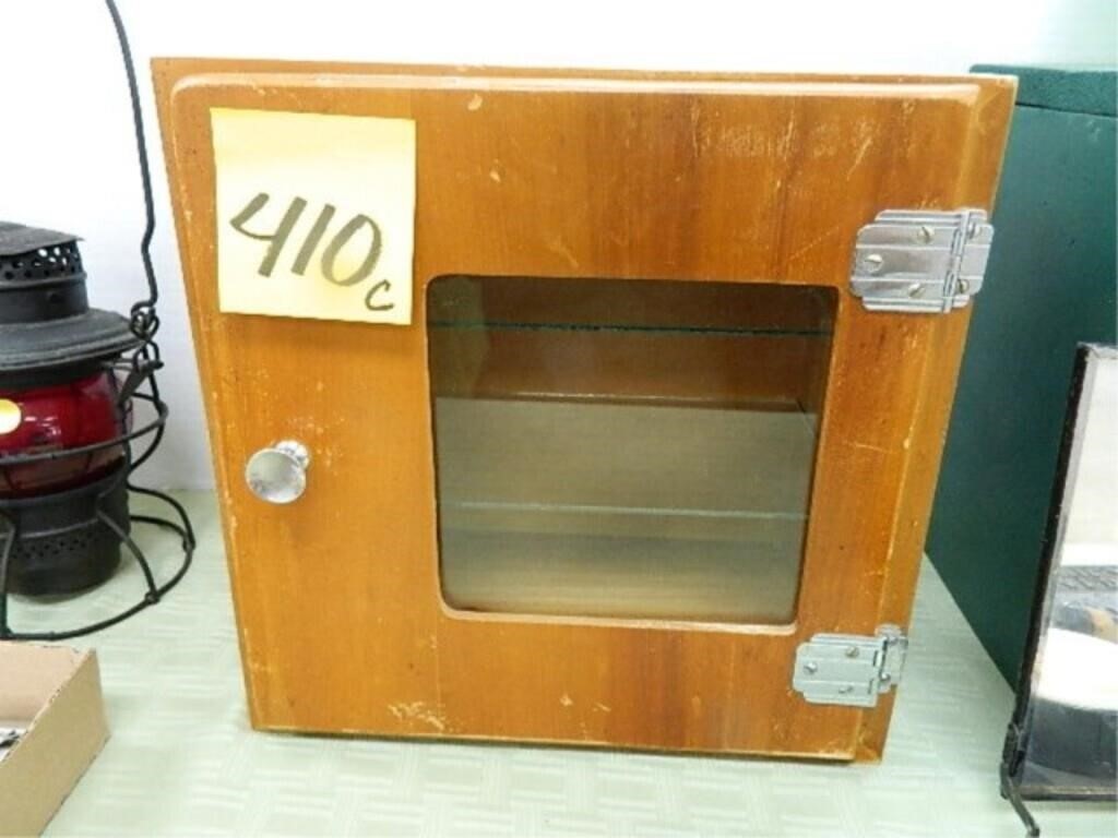Barber Shop Wood Sterilizer Cabinet (13x7x13)