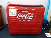 1950's Coca-Cola Metal Ice Chest w/ Insert