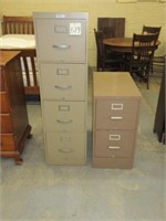 2-Drawer & 4-Drawer Metal File Cabinets