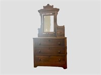 1870–1890 Eastlake Dresser 17x38x77