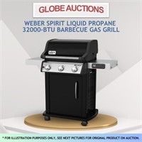 LOOKS NEW WEBER SPIRIT BBQ GAS GRILL (MSP:$949)