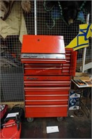 Snap-on 2-pcs. tool cabinet on wheels,