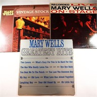 Mary Wells LP Lot Hits, Onstage & Vintage Stock