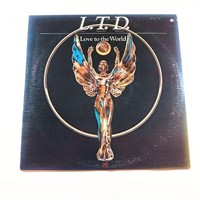 LTD Love to the World White Label Promo LP Soul