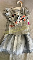 Minnie Mouse Halloween dresses (2) 3T & 12mo