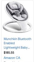 Bluetooth Enabled Lightweight Baby Swing With