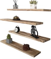New - 36 Inch Rustic Floating Shelves for