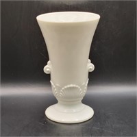 Anchor Hocking Vitrock Milk Glass Seashell 7½"
