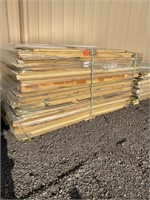 Pallet of mixed width/length insulation panels