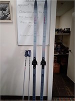 Karhu Backcountry skis and poles