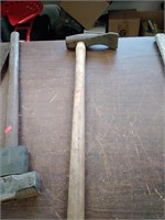 Tire hammer for split rims