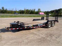 2018 Load Trail 18 Ft T/A Equipment Trailer 4ZECH2