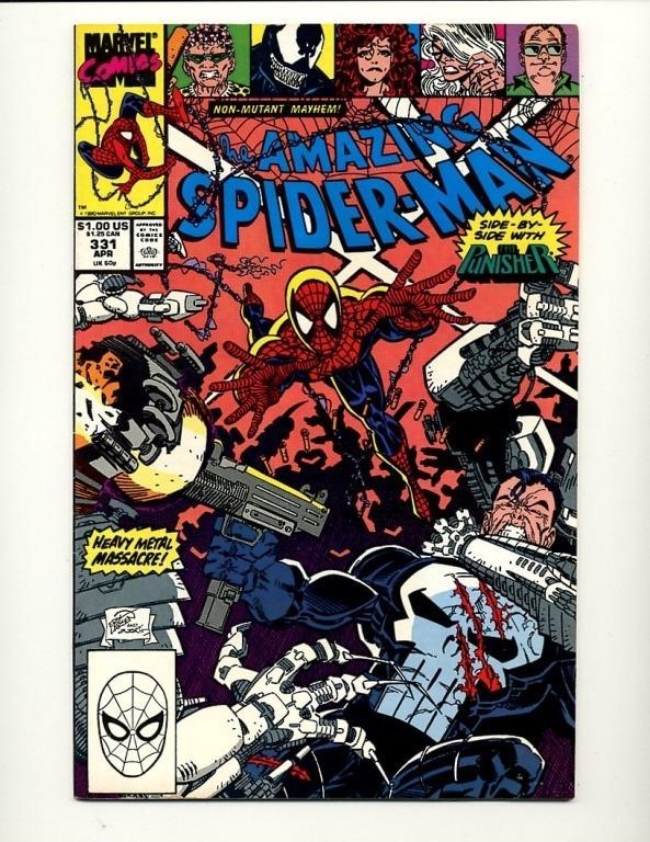 MARVEL COMICS AMAZING SPIDER-MAN #329 331