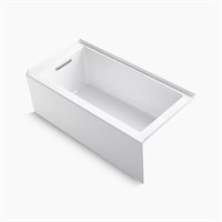 Underscore® 60" x 30" alcove bath, left drain