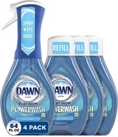 Dawn Platinum Powerwash Dish Spray & 4 REFIL