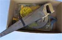 Assorted Hand Saws, 7-1/4" & 12" Saw Blades