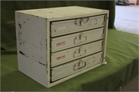 (4-Drawer) Parts Cabinet w/Dividers