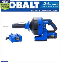 Kobalt 5/16" x 35-ft Galvanized Wire Machine Auger