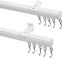 ChadMade Ceiling Track Kit with Hooks, Wall Mount