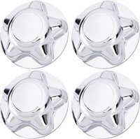 7 Inch Chrome Center Caps Compatible with Ford 19