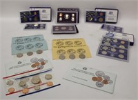Lot of Coins; US Mint Proof Sets; 1992, 1989, 2000