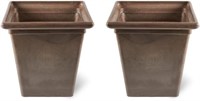 Miracle-Gro Georgian Planter Espresso 2 Pack