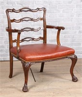 George III Style Wide Bottom Epicure Chair