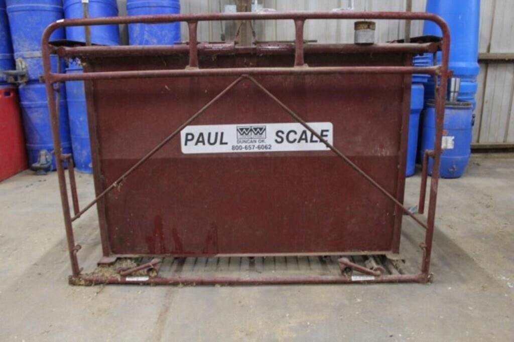 W-W Paul Livestock Scale