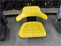 New yellow universal tractor seat