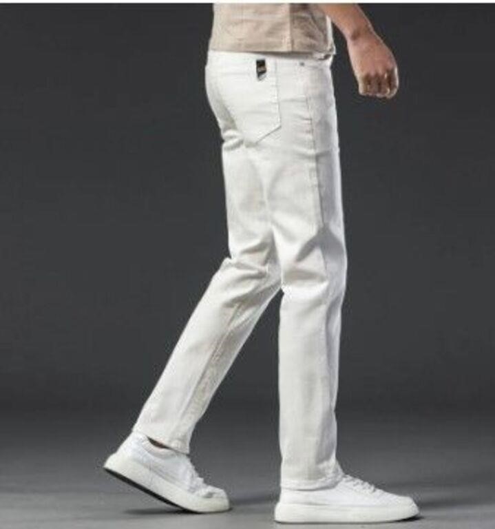 Men's White Cotton Jeans  size 28 $72