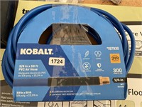 Kobalt 3/8inx50ft PVC Air Hose with 300 Max PSI