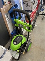 GREEN WORKS 2100 PSI CORDED POWER WASHER AS IS