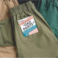 Maden Men’s Casual Cotton Dad Pants Small $97