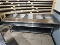78" ELECTRIC STEAM TABLE 5 COMPARTMENT