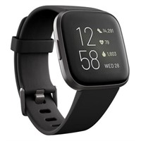 Fitbit Versa 2 Smartwatch with Voice Assistant Ale