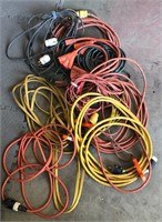 Q - LOT OF POWER CORDS (T173)