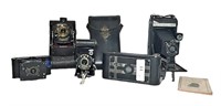 Five Antique Cameras